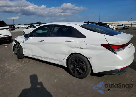 2021 Hyundai Elantra Sel z USA, uszkodzony, nr VIN 5NPLS4AG7MH009183